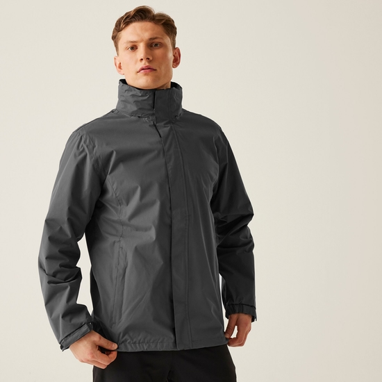 Men's Ardmore Shell Jacket | Seal Grey Black