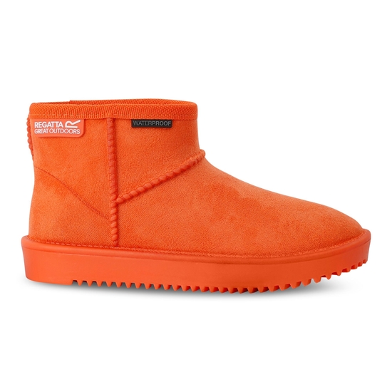 Kids' Risely Waterproof Fur Lined Boots | Orange