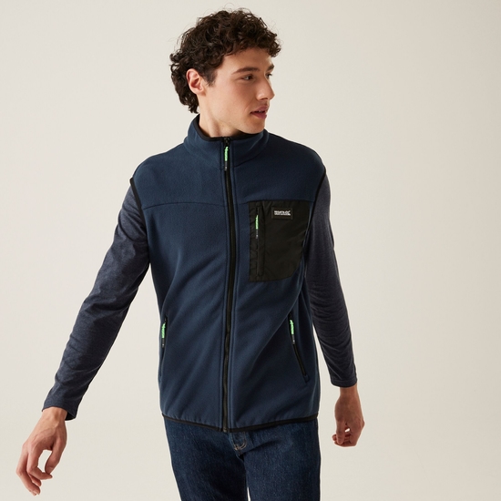 Men's Frankie Fleece Gilet | Navy