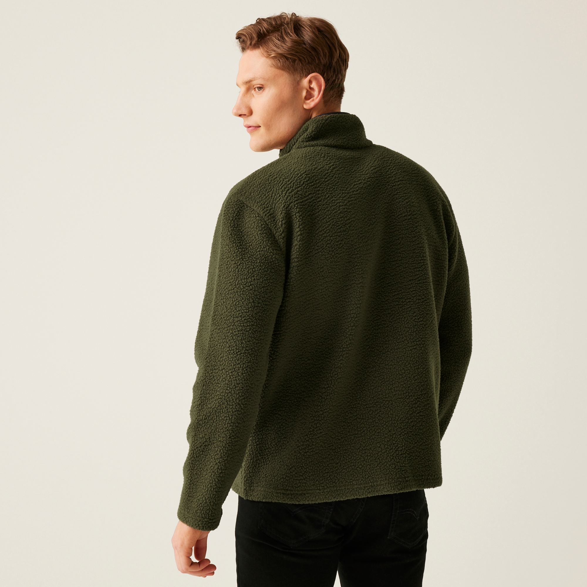 Men's Frankie Borg Fleece | Dark Khaki