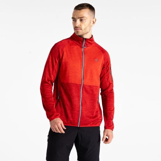 Men's Torrek Mountain Zip Through Fleece | Danger Red