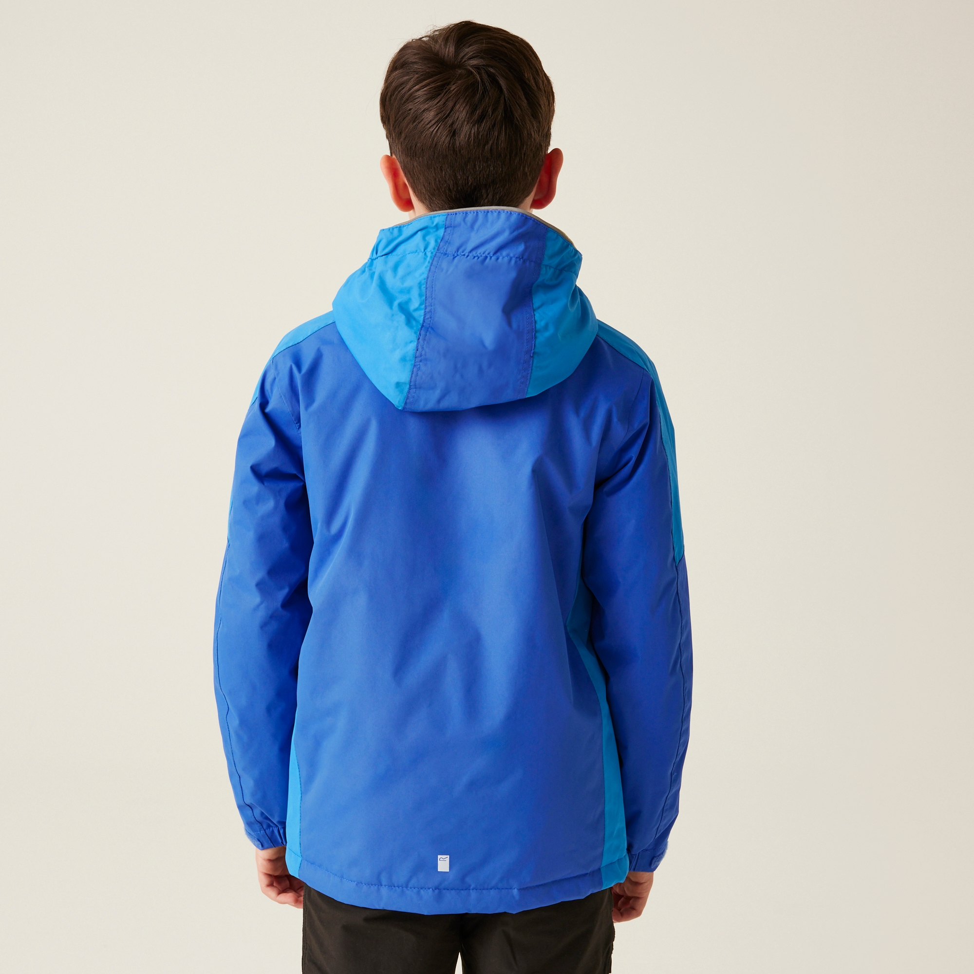 Kids' Hurdle V Waterproof Jacket | Olympian Blue Hydro Blue