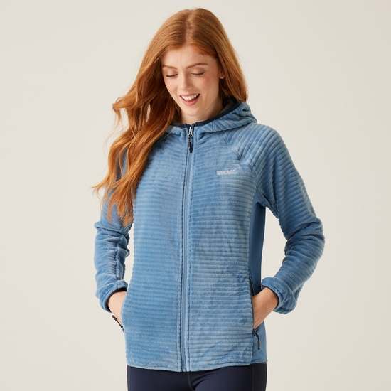 Women's Endra Hooded Fleece | Coronet Blue