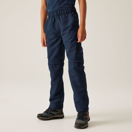 Kids' Sorcer III Zip Off Trousers | Navy