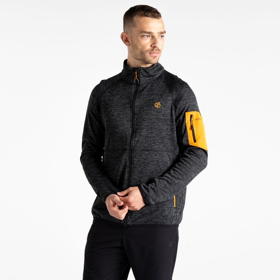 Men's Torrek Mountain Zip Through Fleece | Black