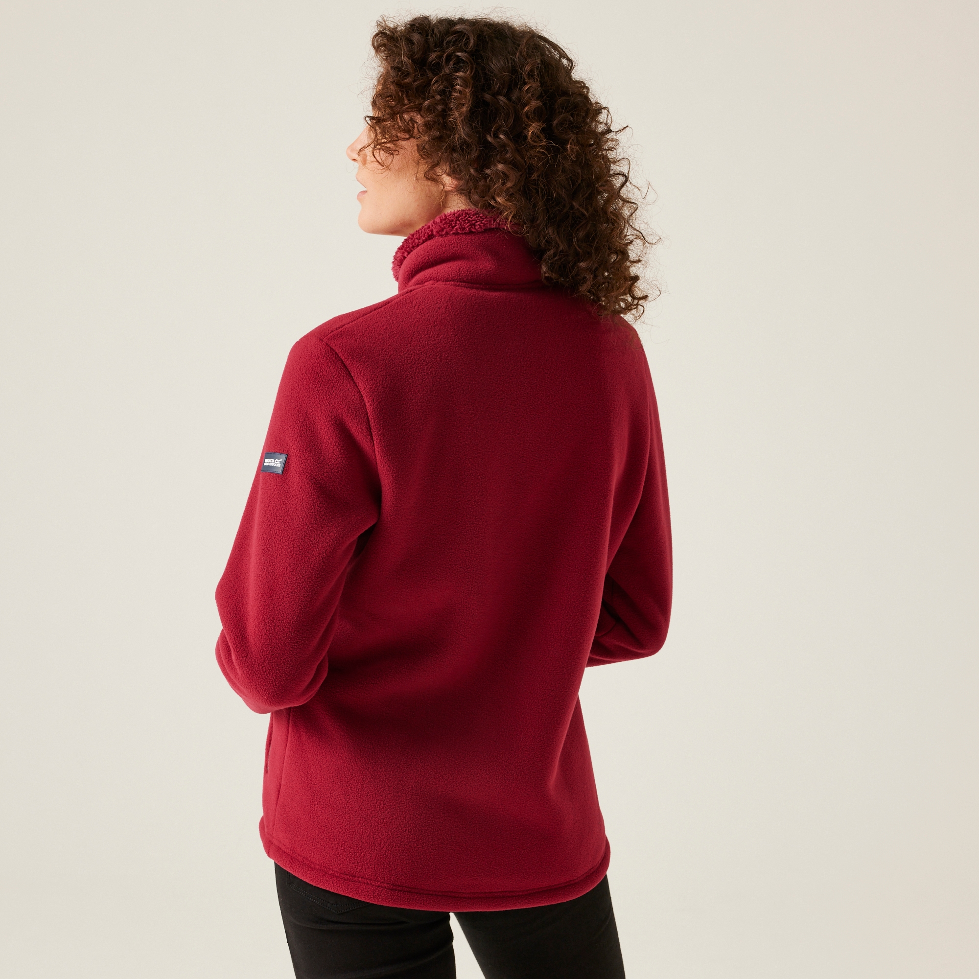 Women's Brandall Full Zip Heavyweight Fleece | Rumba Red Rumba Red