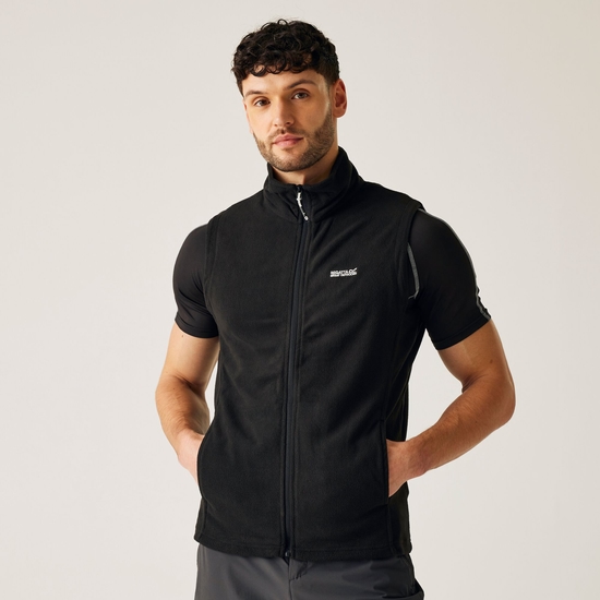 Men's Tobias II Fleece Gilet | Black Black