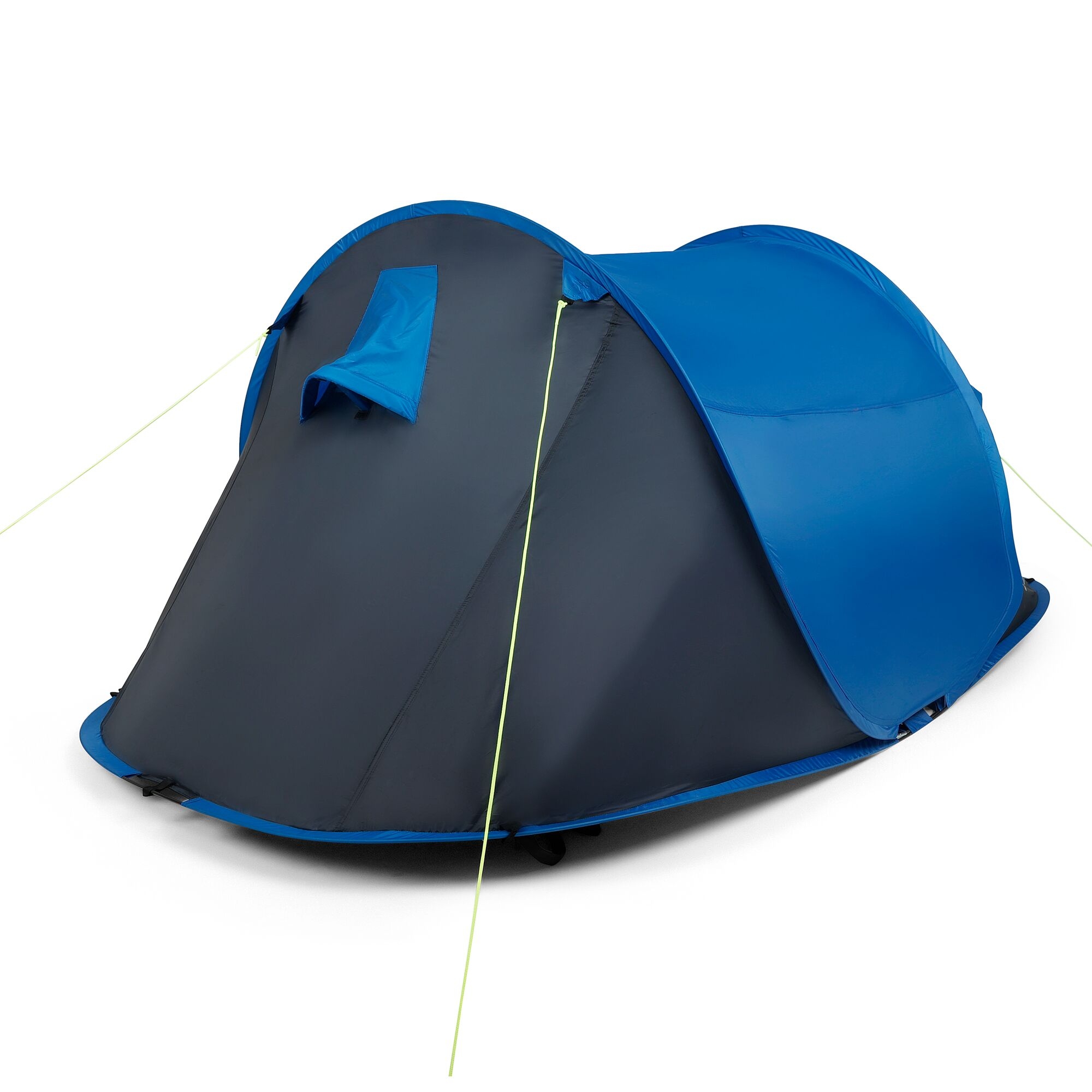 Malawi 2 Man Pop Up Festival Tent | Oxford Blue Seal grey