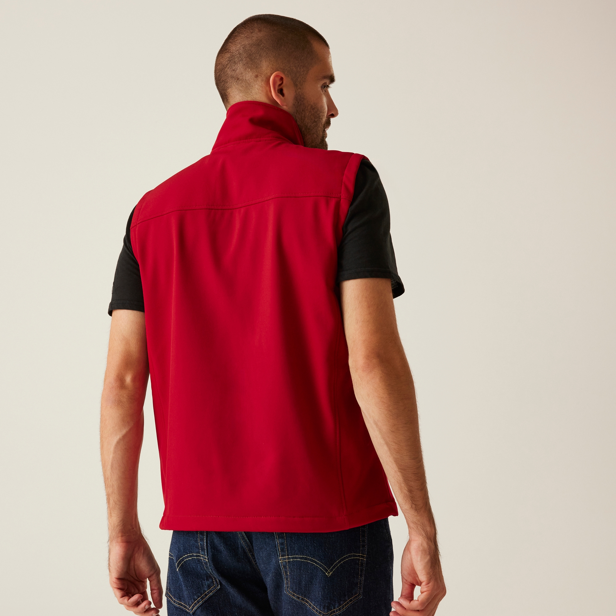 Men's Flux Softshell Bodywarmer | Classic Red