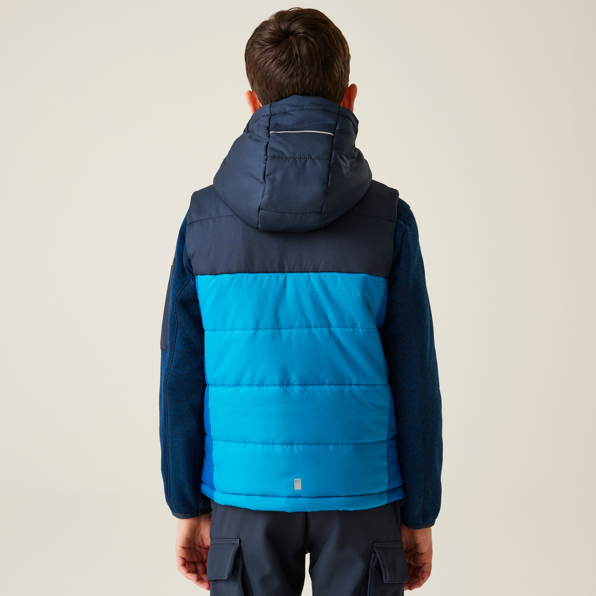 Kids' Lofthouse II Heavyweight Gilet | Navy Hydro Blue