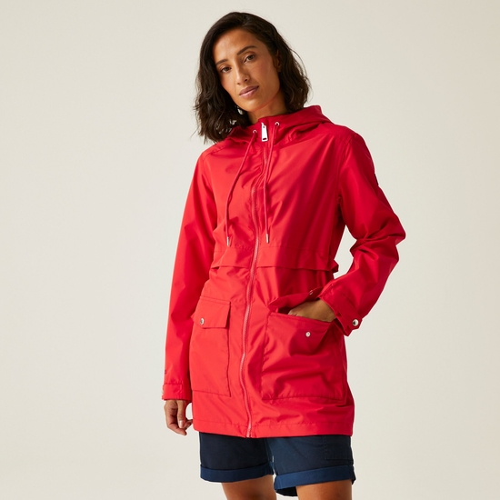 Women's Navaeh Waterproof Jacket | High Risk Red