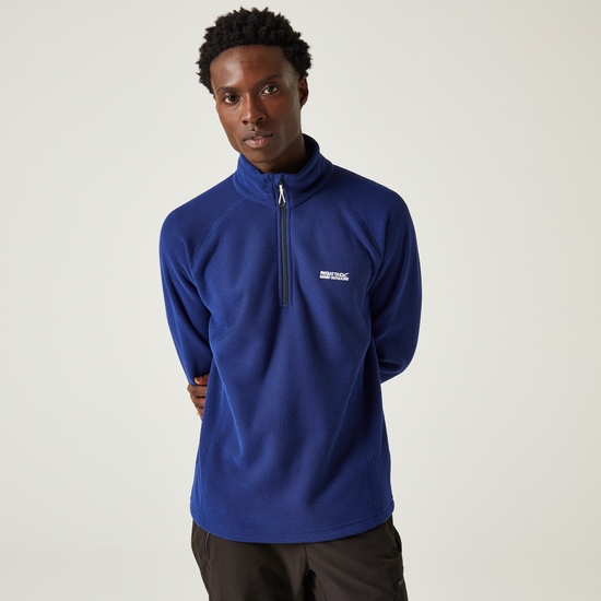 Men's Kenger Half Zip Midweight Fleece | New Royal