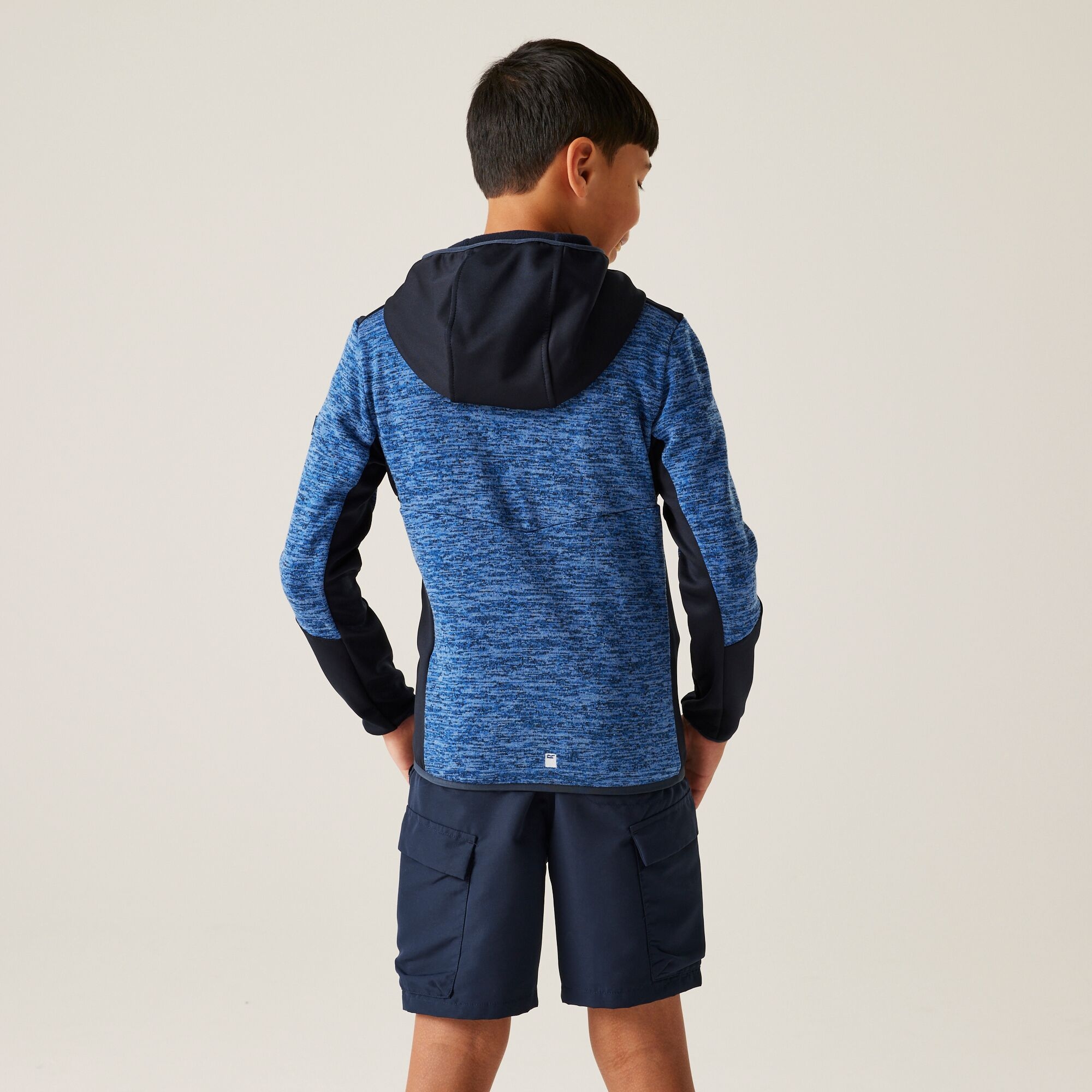 Kids' Dissolver X Full Zip Fleece | Olympian Blue Navy