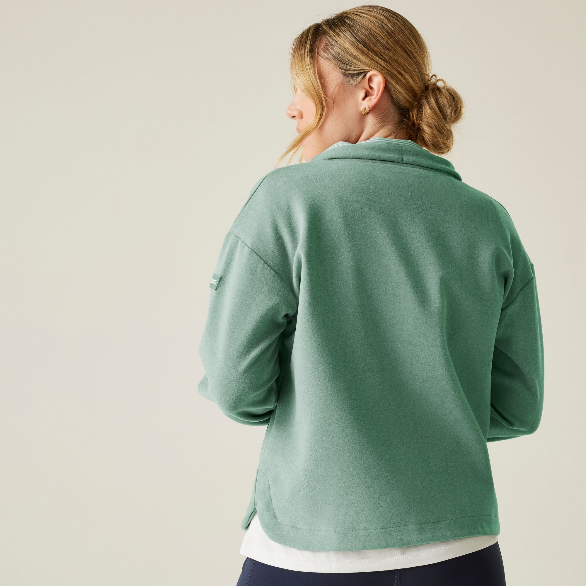 Women's Ashlynn Knitted Fleece | Glacier