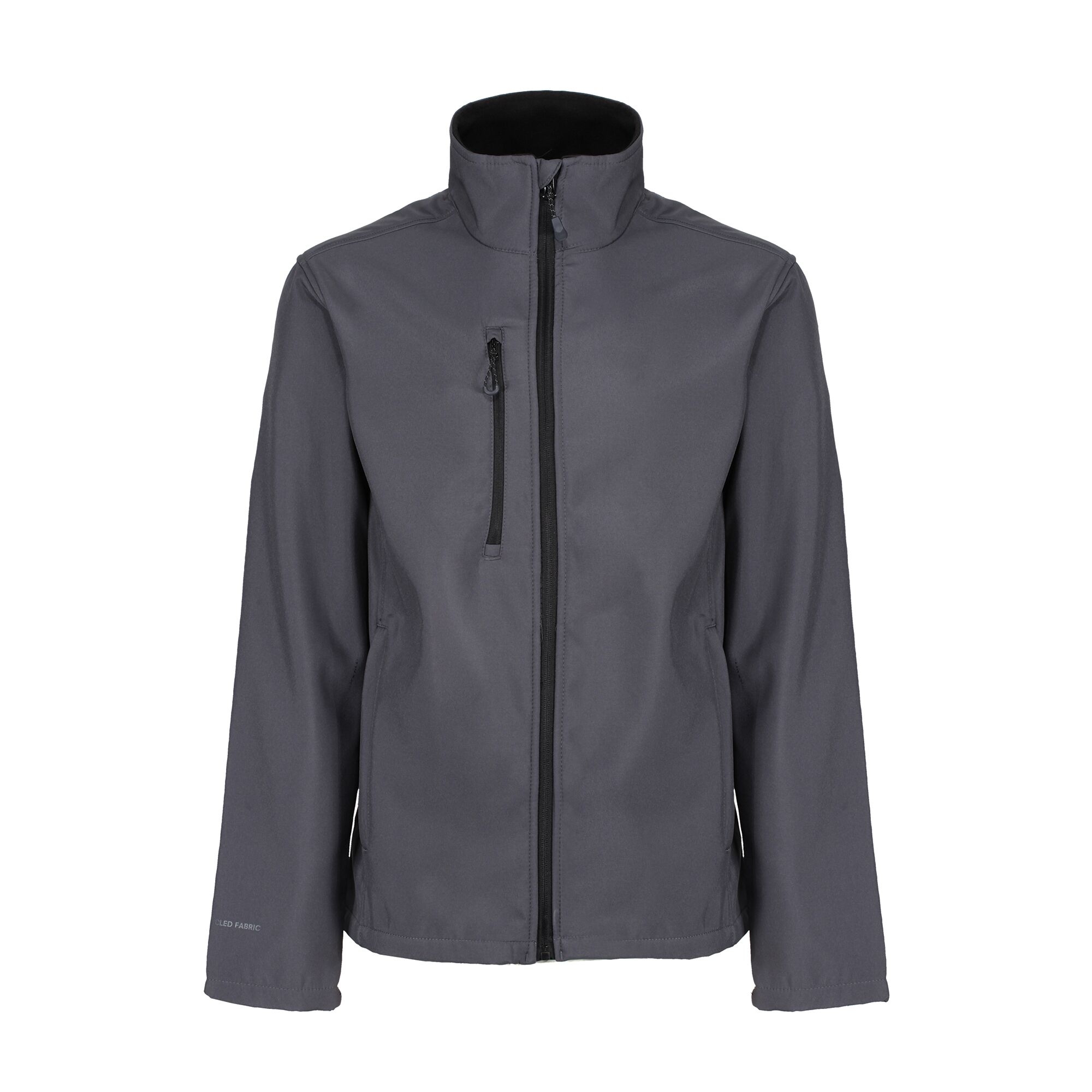 Men's Honestly Made Recycled Softshell Jacket | Seal Grey