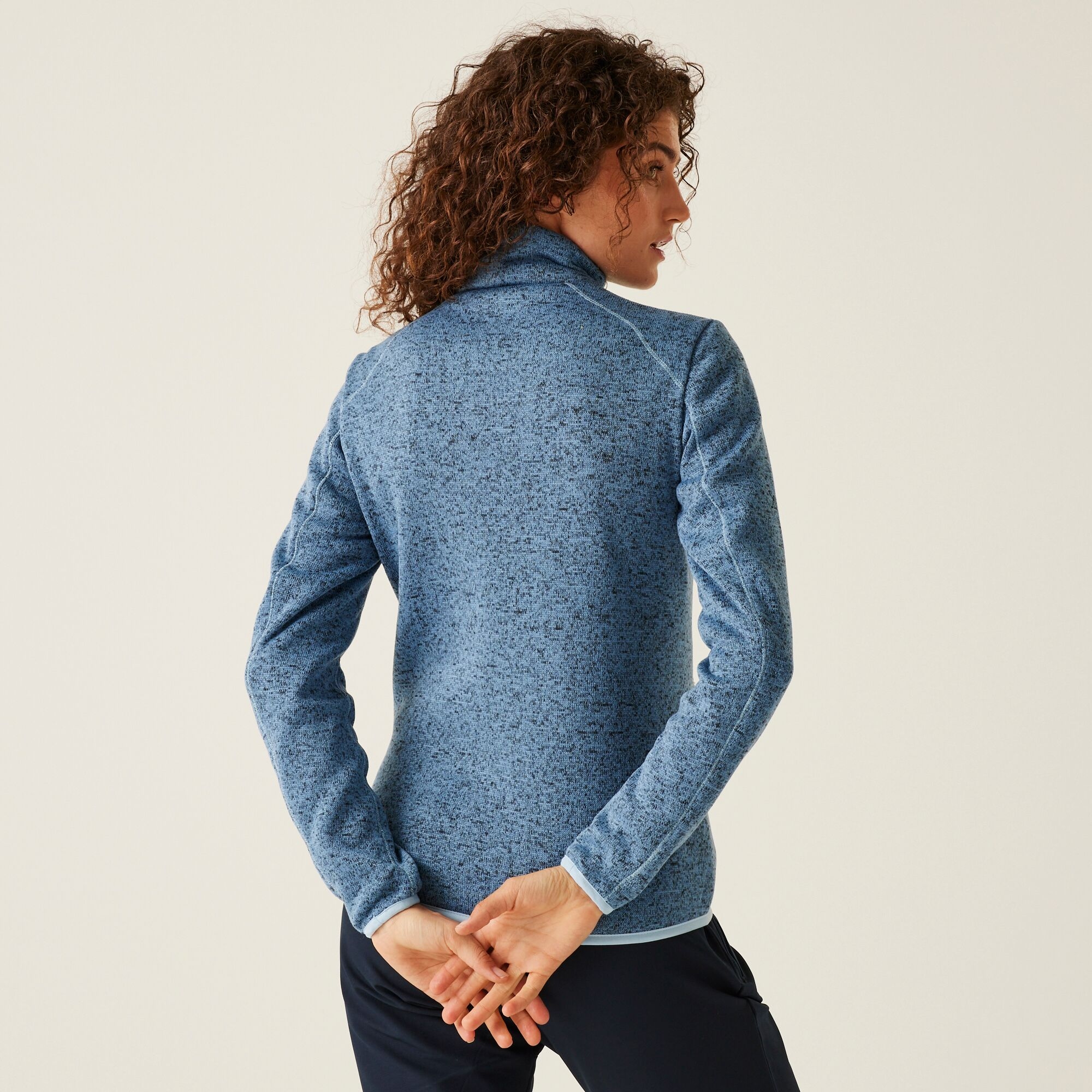 Women's Newhill Full Zip Fleece | Coronet Blue Clear Sky
