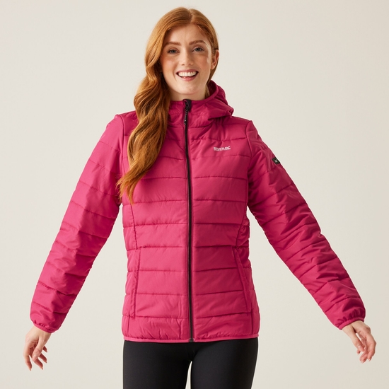 Women's Helfa Insulated Quilted Jacket | Deep Pink