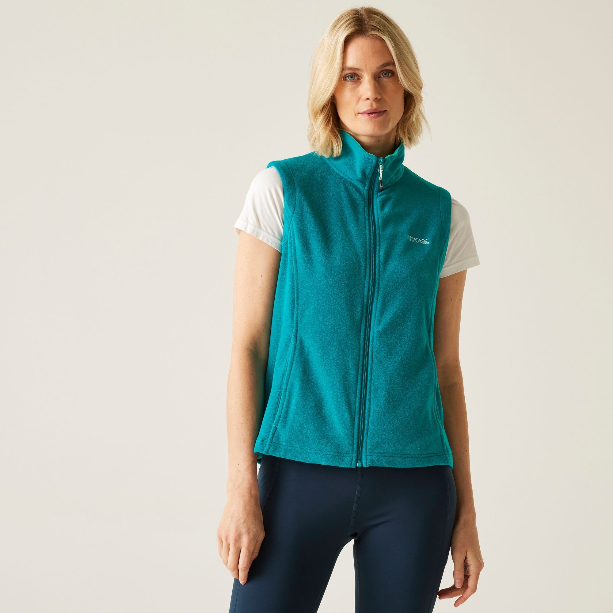 Women's Sweetness II Fleece Gilet | Exotic Plume Turquoise