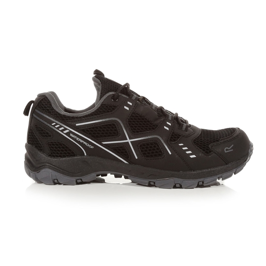 Men's Vendeavour Waterproof Walking Shoe | Black Granit