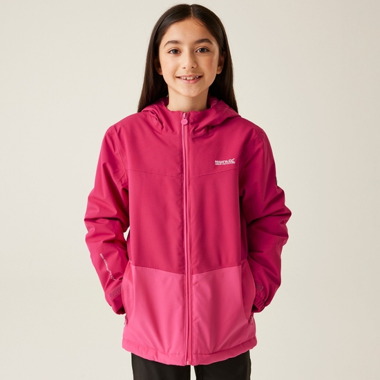Kids' Highton V Padded Jacket | Deep Pink Hot Pink
