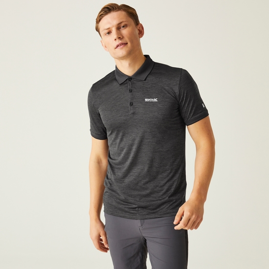 Men's Remex II Jersey Polo Shirt | Ash