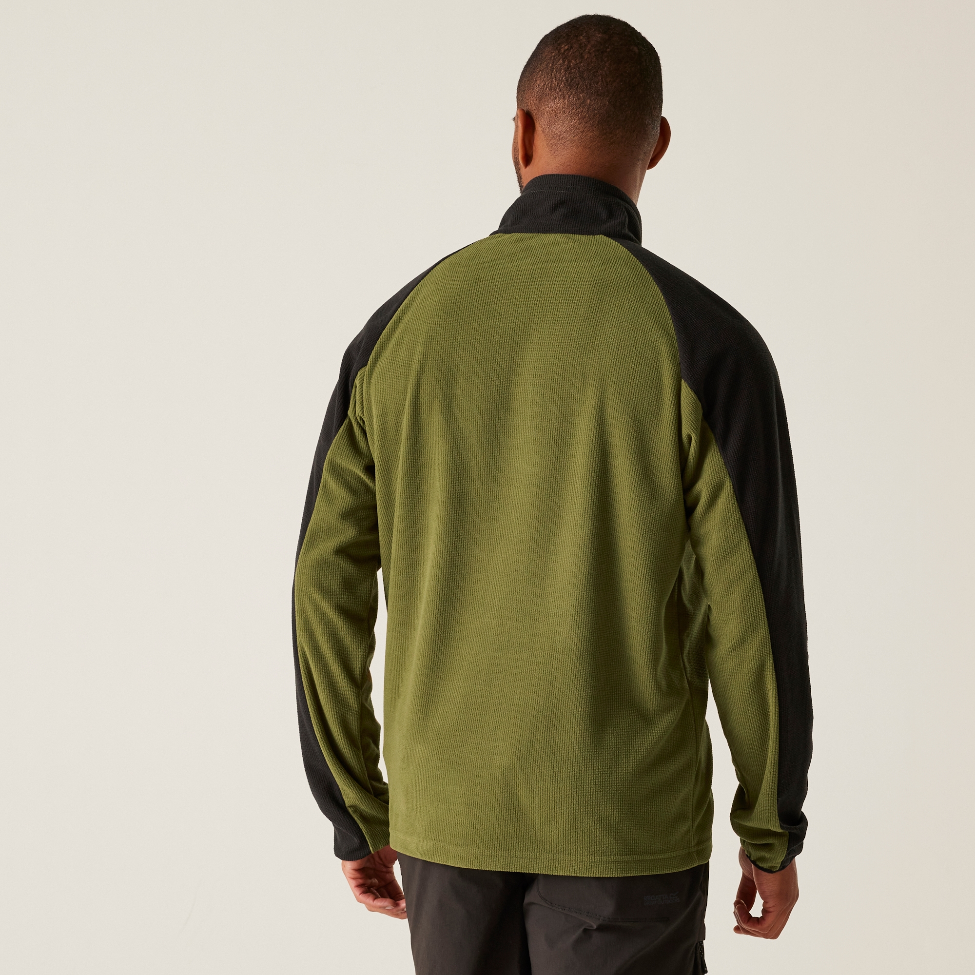 Men's Elson II Lightweight Fleece | Nephrite Green Black
