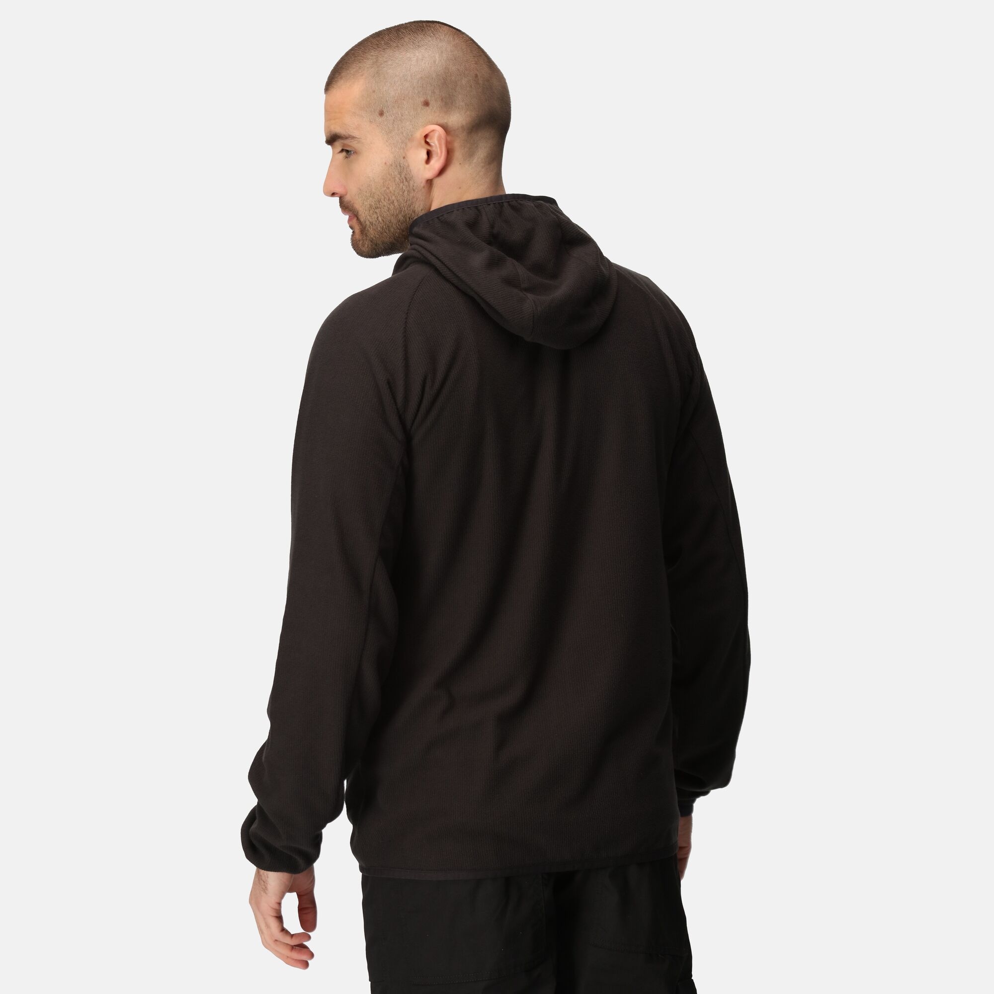 Men's Navigate Full-Zip Fleece | Black Seal Grey