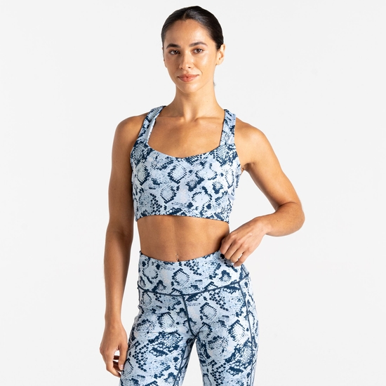 Women's Swift III Sports Bra | Skyway Snake Print