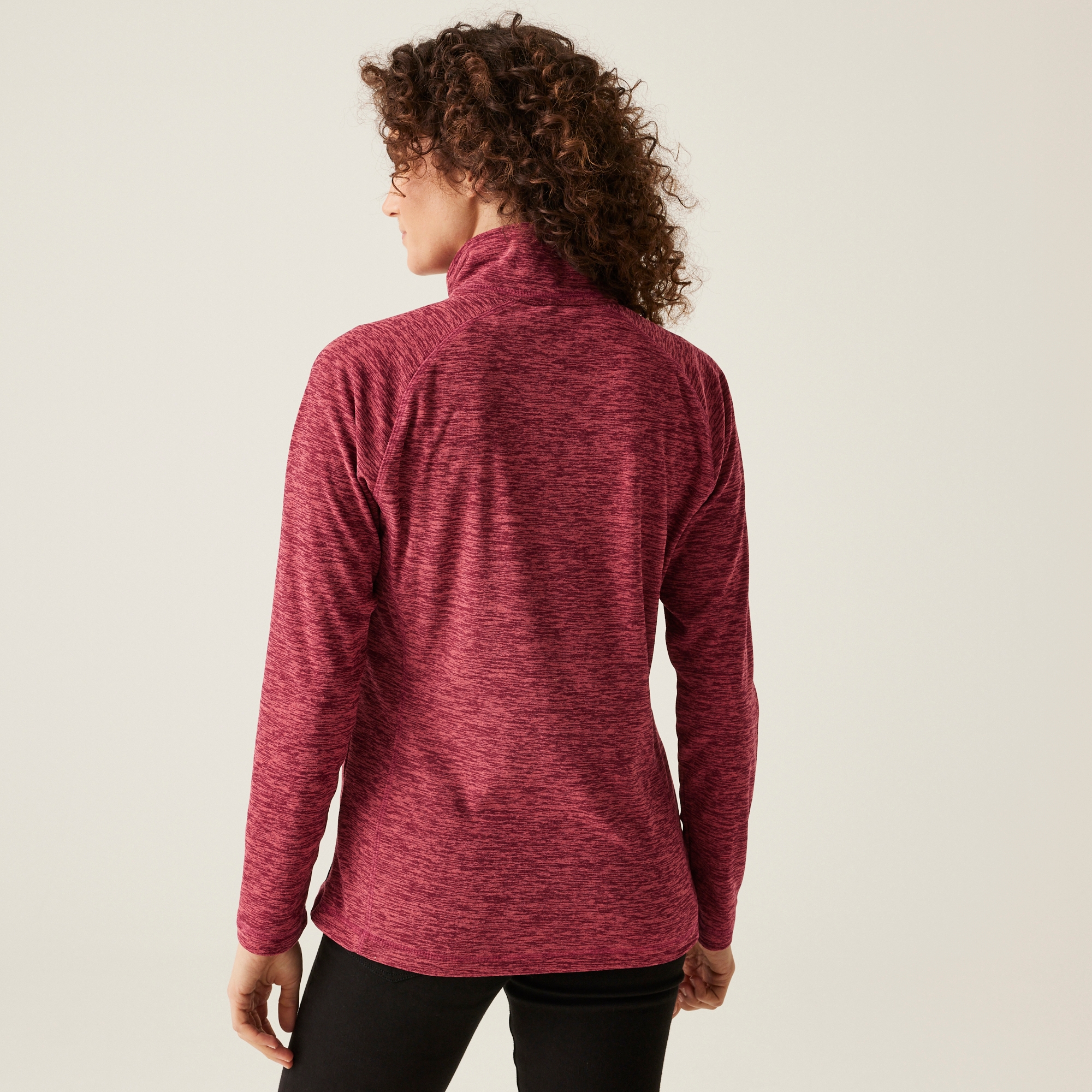 Women's Mayse Full Zip Fleece | Mineral Red Marl