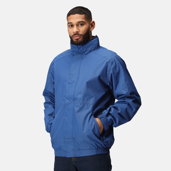 Men's Dover Fleece Lined Waterproof Insulated Bomber Jacket | Royal Blue Navy