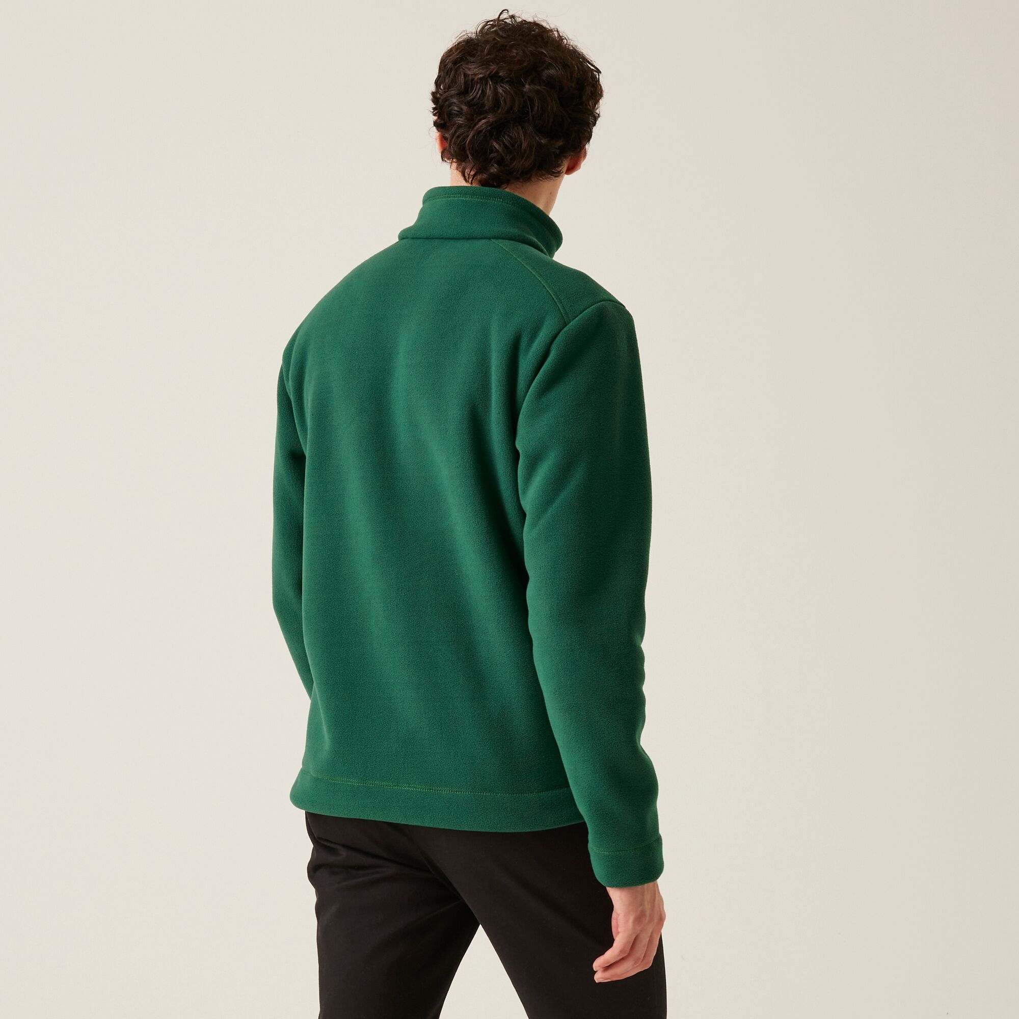 Men's Garrian II Full Zip Fleece | Rain Forest Black