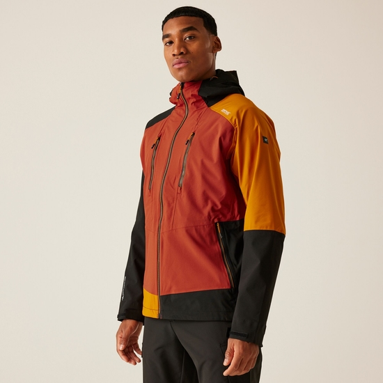 Men's Sacramento X 3-in-1 Jacket | Red Ochre Black