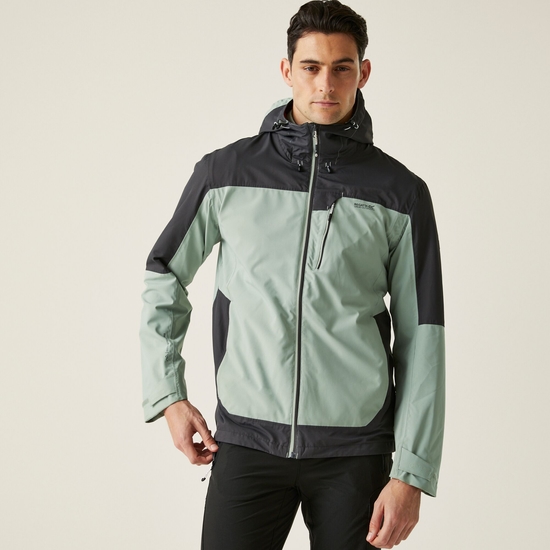 Men's Highton IV Stretch Waterproof Jacket | Glacier Ash