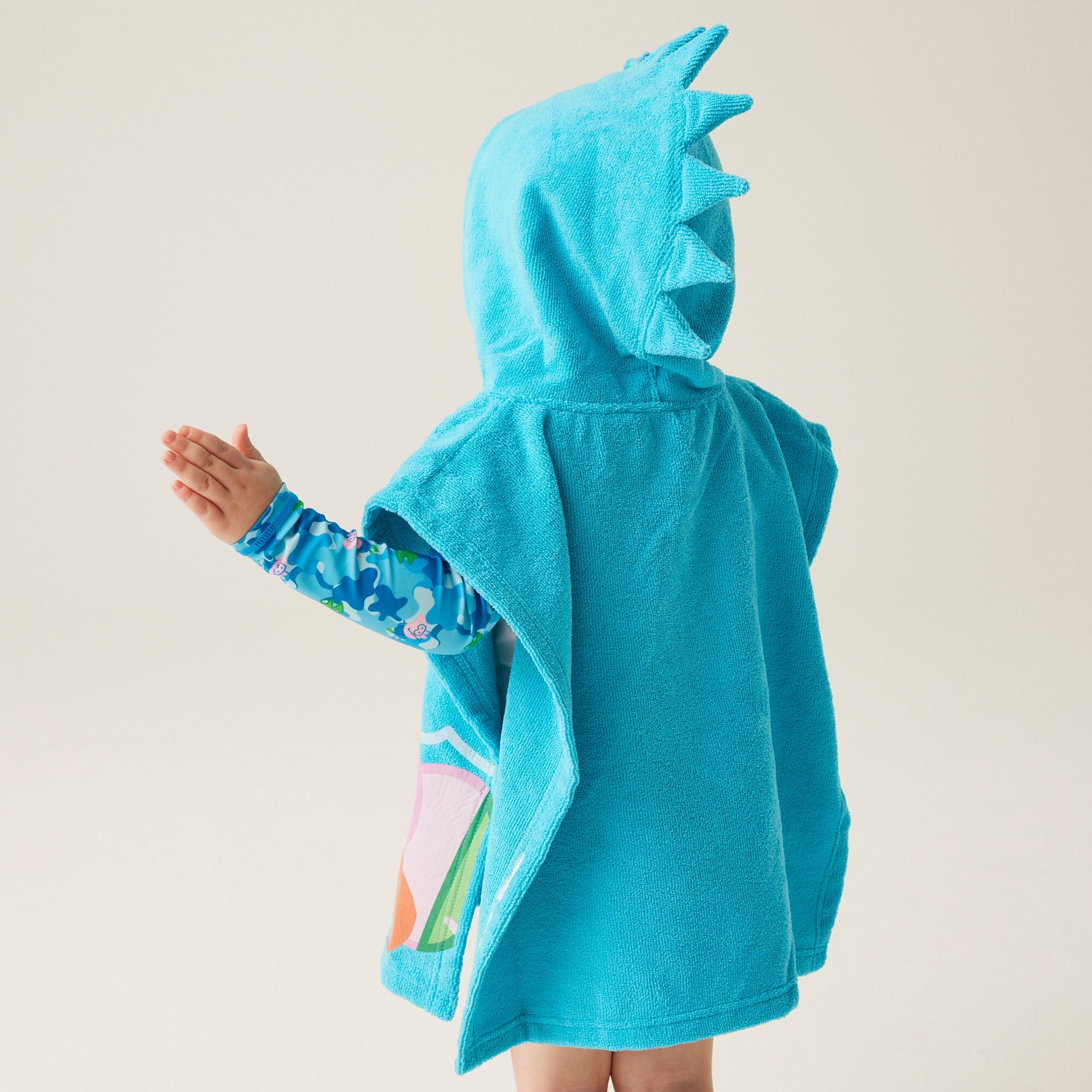Kids' Peppa Pig Hooded Beach Towel | Atoll Blue