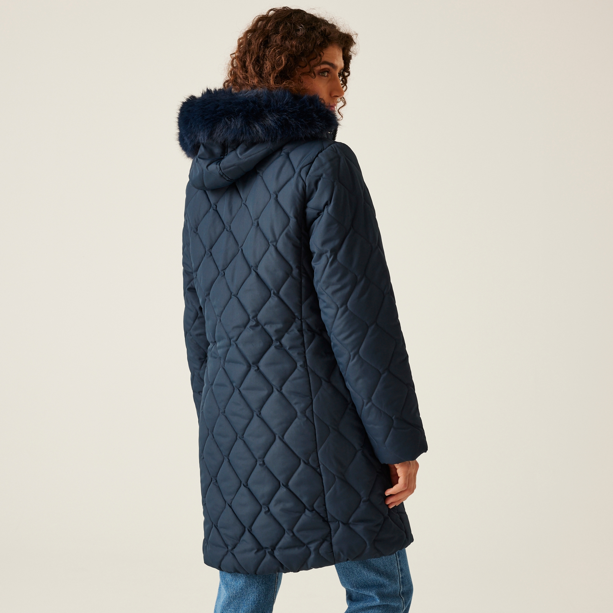 Women's Fritha III Insulated Parka Jacket | Navy