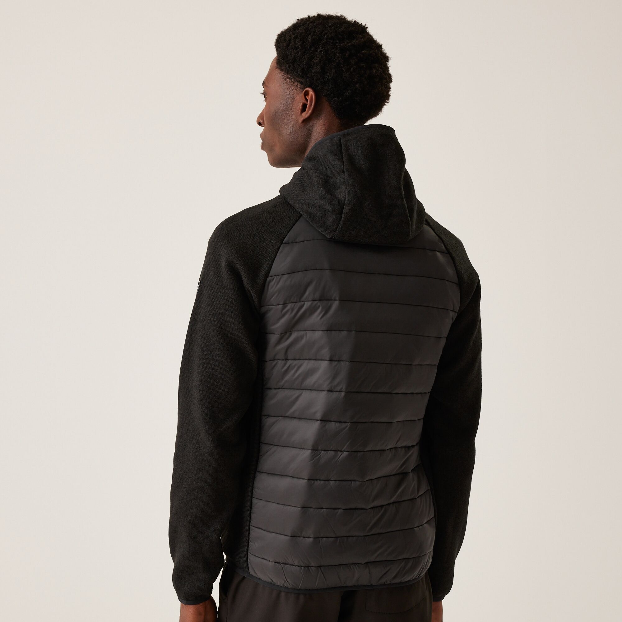 Men's Newhill Hybrid Jacket | Black Red Ochre