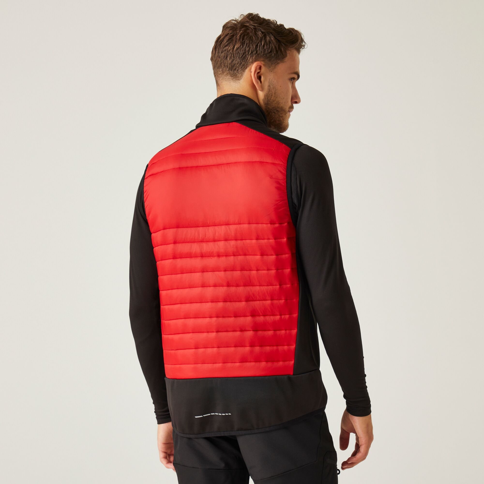 Men's E-Volve Thermal Hybrid Bodywarmer | Classic Red Black