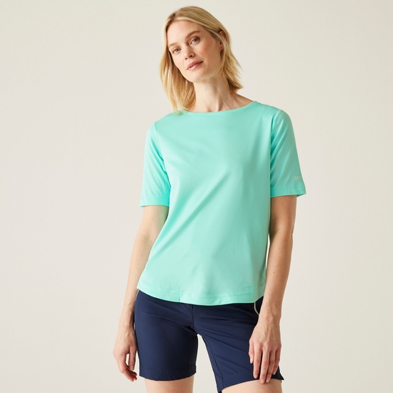 Women's Botanna T-Shirt | Aruba Blue