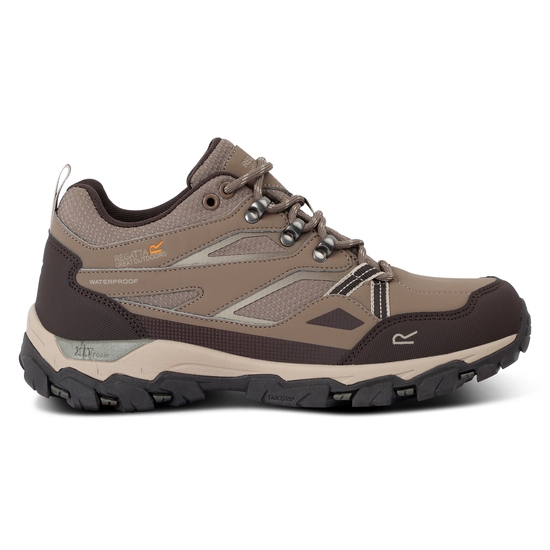 Women's Holcombe III Low Walking Shoes | Walnut White Pepper