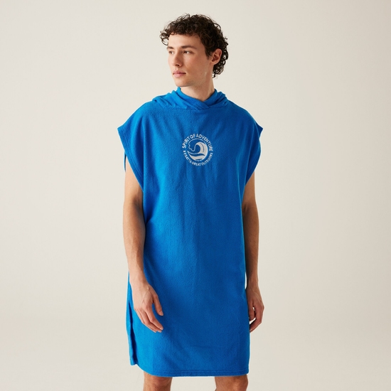 Adult's Towel Robe | Oxford Blue