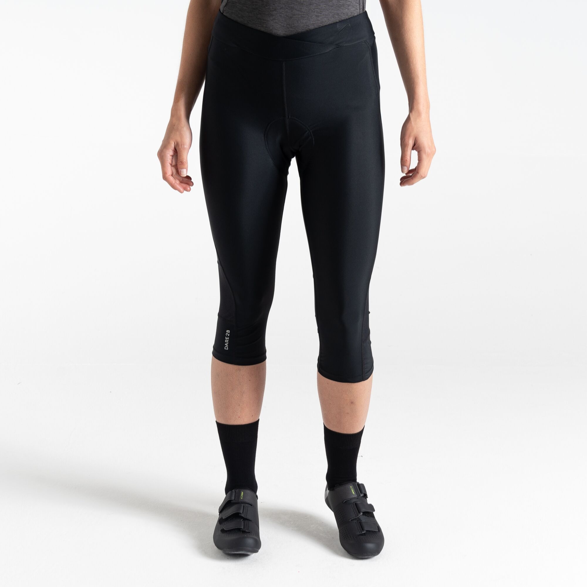 Women's Worldly Gel Cycling Capri | Black