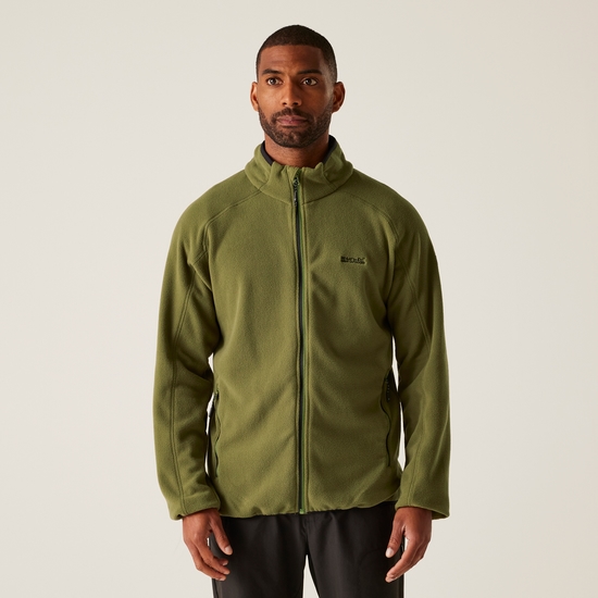 Men's Hadfield Full Zip Fleece | Nephrite Green