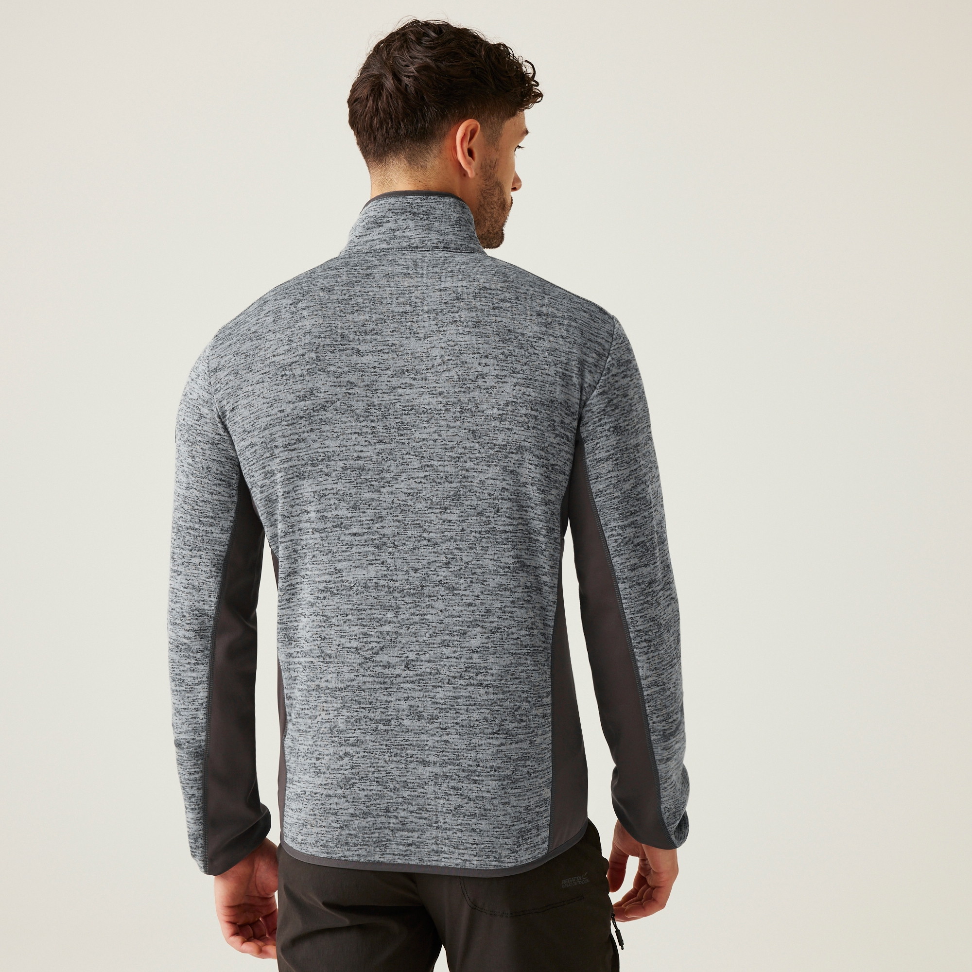 Men's Baslinn Full Zip Fleece | Glacier Marl Ash