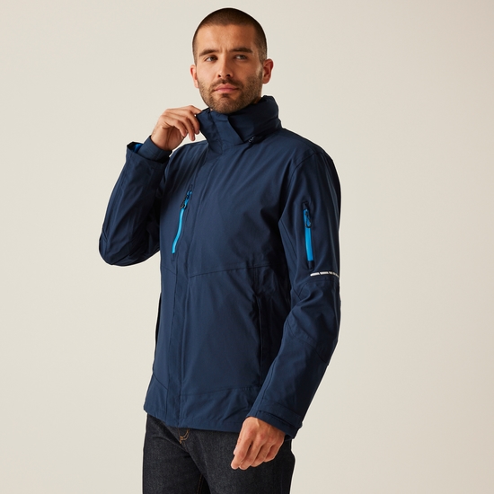 Men's X-Pro Exosphere II Shell Jacket | Navy Oxford Blue