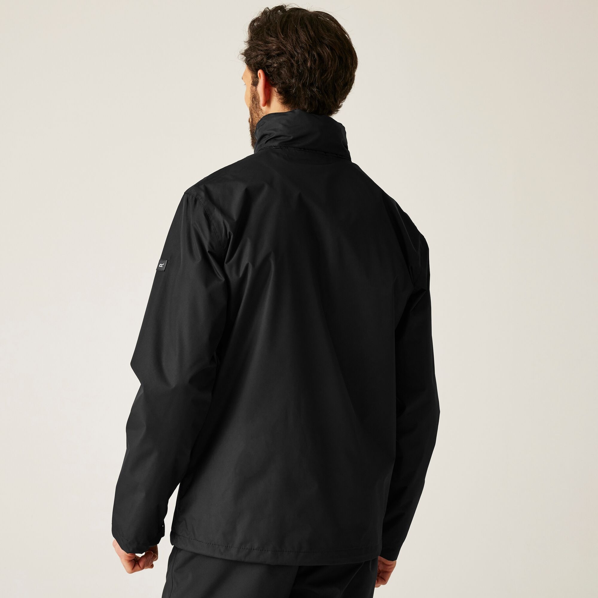 Men's Matt Waterproof Jacket | Black
