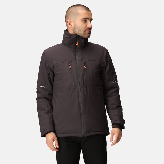 Men's X-Pro Marauder III Waterproof Insulated Jacket | Grey Black