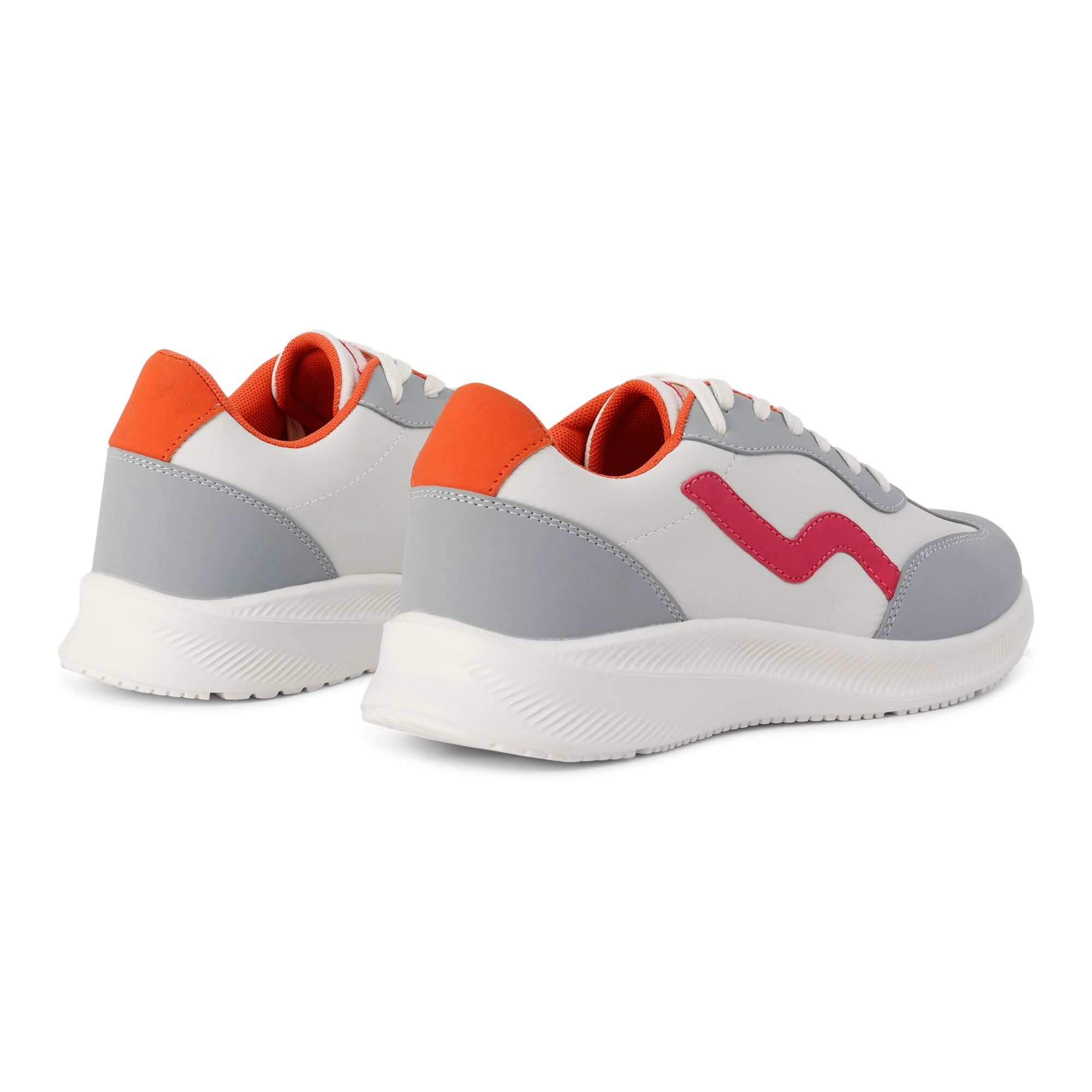 Women's Marine Retro Trainers | Snow White Pink Potion