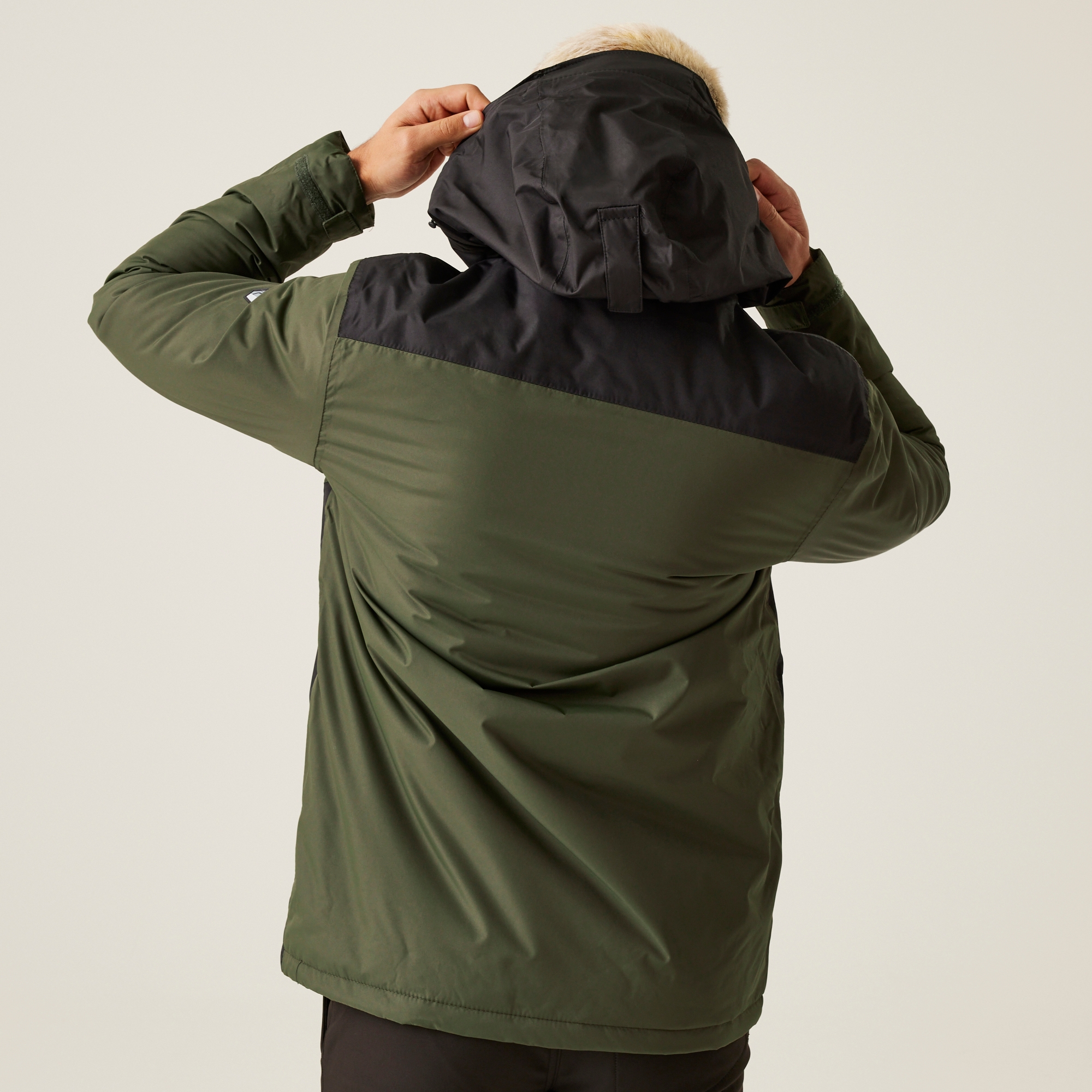 Men's Thornridge II Waterproof Insulated Jacket | Dark Khaki Black