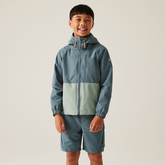 Kids' Hanleigh II Waterpoof Jacket | Stormy Weather Glacier Fox