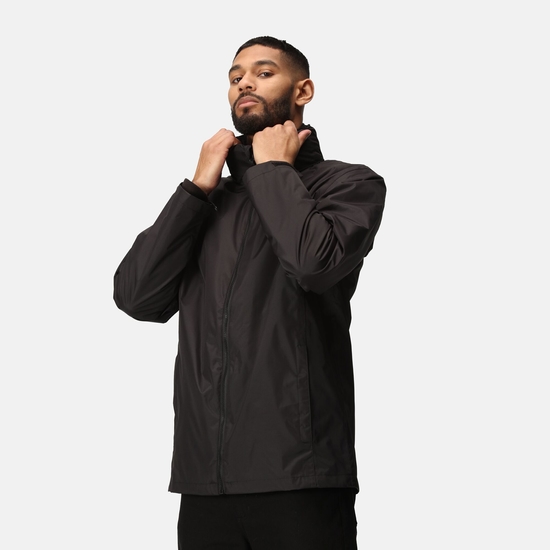 Men's Classic Waterproof 3 in 1 Jacket | Black